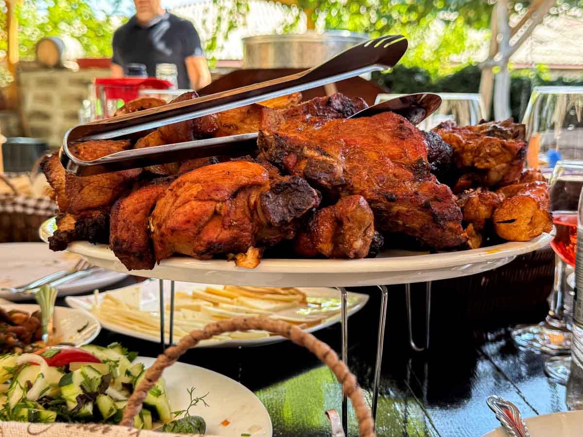 Beef BBQ Armenian lunch